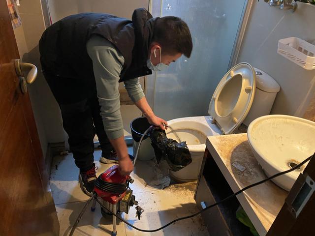 鹤山马桶疏通-疏通下水道